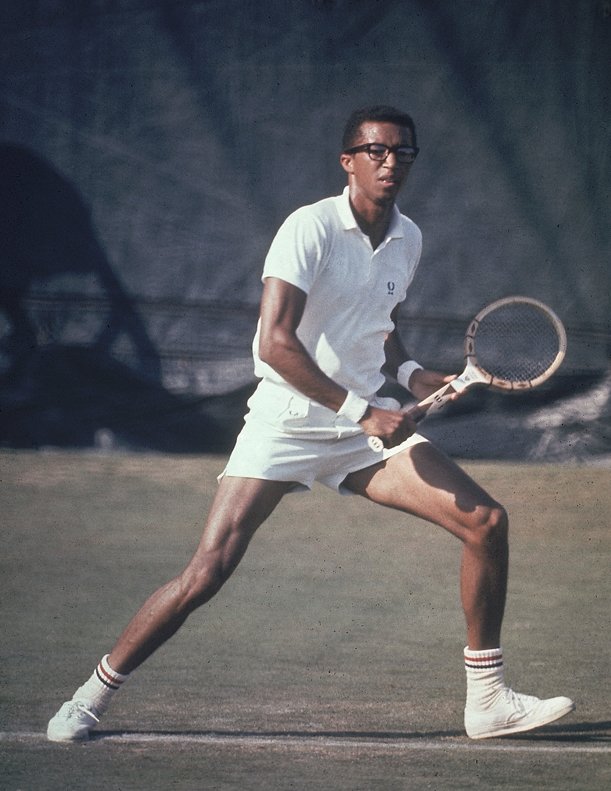 3. The Fred Perry brand became a symbol of tennis outsiders. Arthur Ashe, the only black man to ever win Wimbledon and the U.S. Open, became Fred Perry's greatest star. Murray wore Perry when he finally lifted the trophy at Wimbledon.