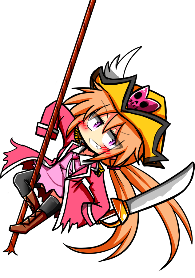 海賊ゲーがあまりにもたのしくてパイレーツパイセン描いたった りんどうのイラスト