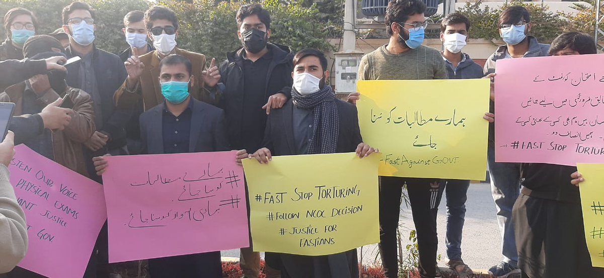 Abdulla07173914's tweet photo. FAST management goes against Government Ban
@Shafqat_Mahmood
@DrMuradPTI
#FastAgainstGOVT https://t.co/MpyBcpfQCF