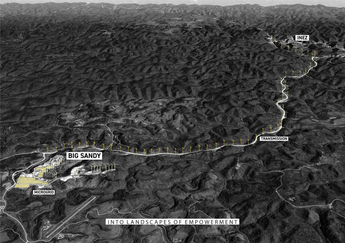 On the repurposing of decommissioned prison facilities for creating rural electric co-ops throughout Appalachia, here's more from students in last fall's GND studio on how these things might work.