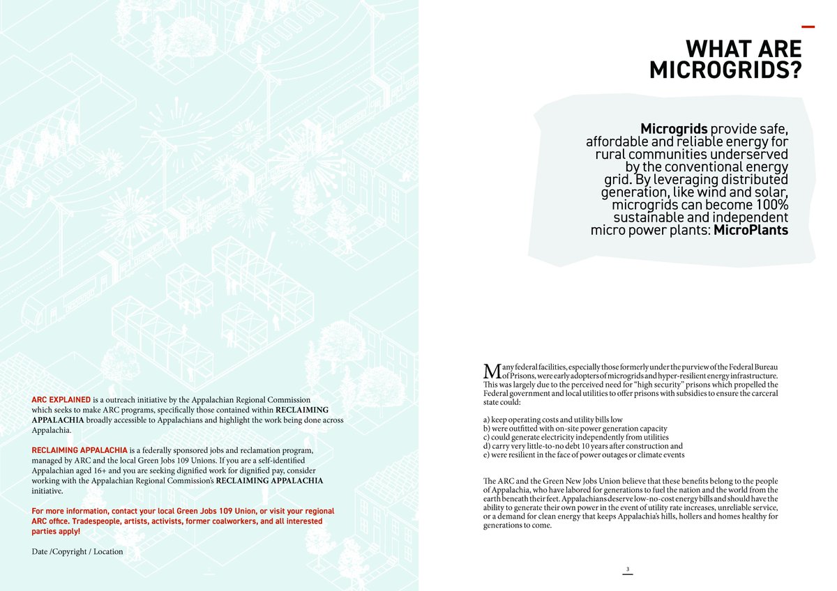 On the repurposing of decommissioned prison facilities for creating rural electric co-ops throughout Appalachia, here's more from students in last fall's GND studio on how these things might work.