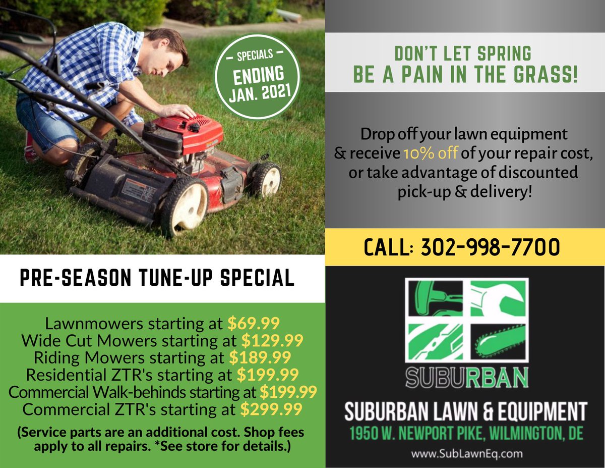 Did you take advantage of this TUNE-UP SPECIAL yet??