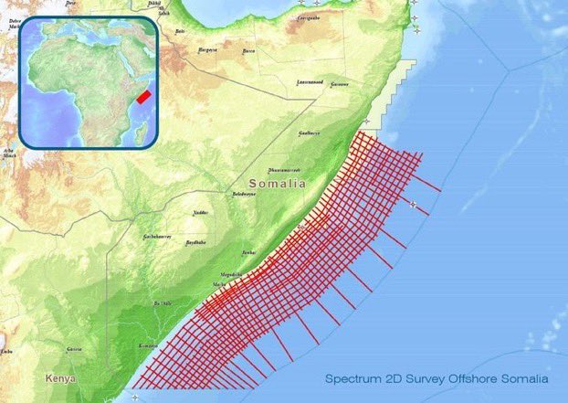In total, Somalia has 206 blocks which is an estimated 110 billion barrels of offshore oil which would make us the 6th most oil rich nation in the entire world. That’s without counting how much oil we have onshore. To put it into perspective, UAE has 97 billion barrels of oil.