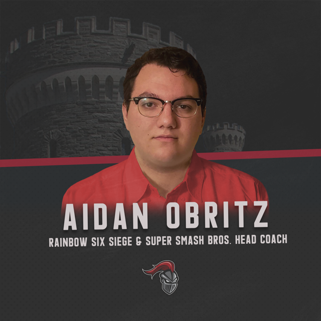Arcadia_Knights's tweet photo. ⚔️ @EsportsArcadia names Aidan Obritz head coach of the Knights' Rainbow Six Siege and Super Smash Bros. Ultimate teams, both of which are making their varsity debuts in 2021.

📄https://t.co/LoX9obo7cI https://t.co/JrvRUbanUV