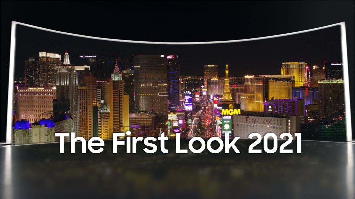 Zapraszamy do Las Vegas na First Look

news.samsung.com/global/

Nowe telewizory Samsung na 2021 rok!