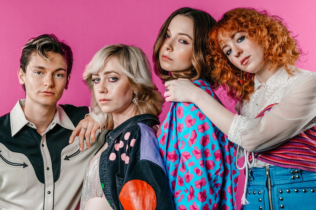 GirlsRockIndy's tweet photo. #WomanCoverWednesday: Our new year's anthem is American #punk band The Regrettes cover of Queen's "Don't Stop Me Now!" https://t.co/8wqbAAvZ6F https://t.co/oXk4nNr7j1