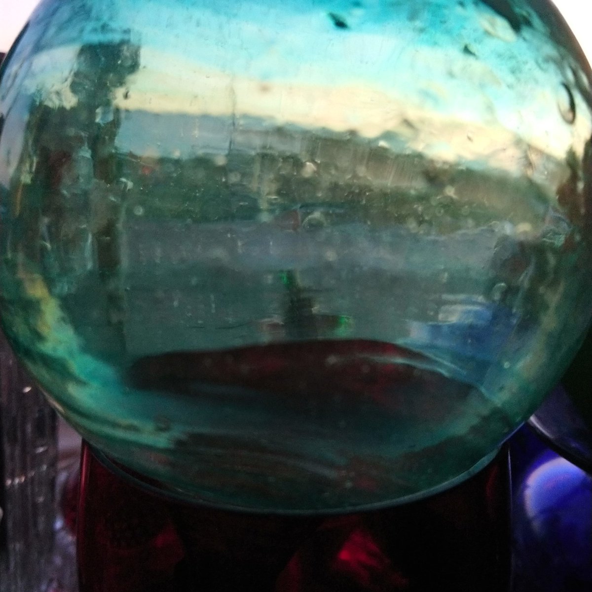 World from my window #Aberdeenshire #photography #seascape #seaside #GlassHalfFull #artistsontwitter #sunset