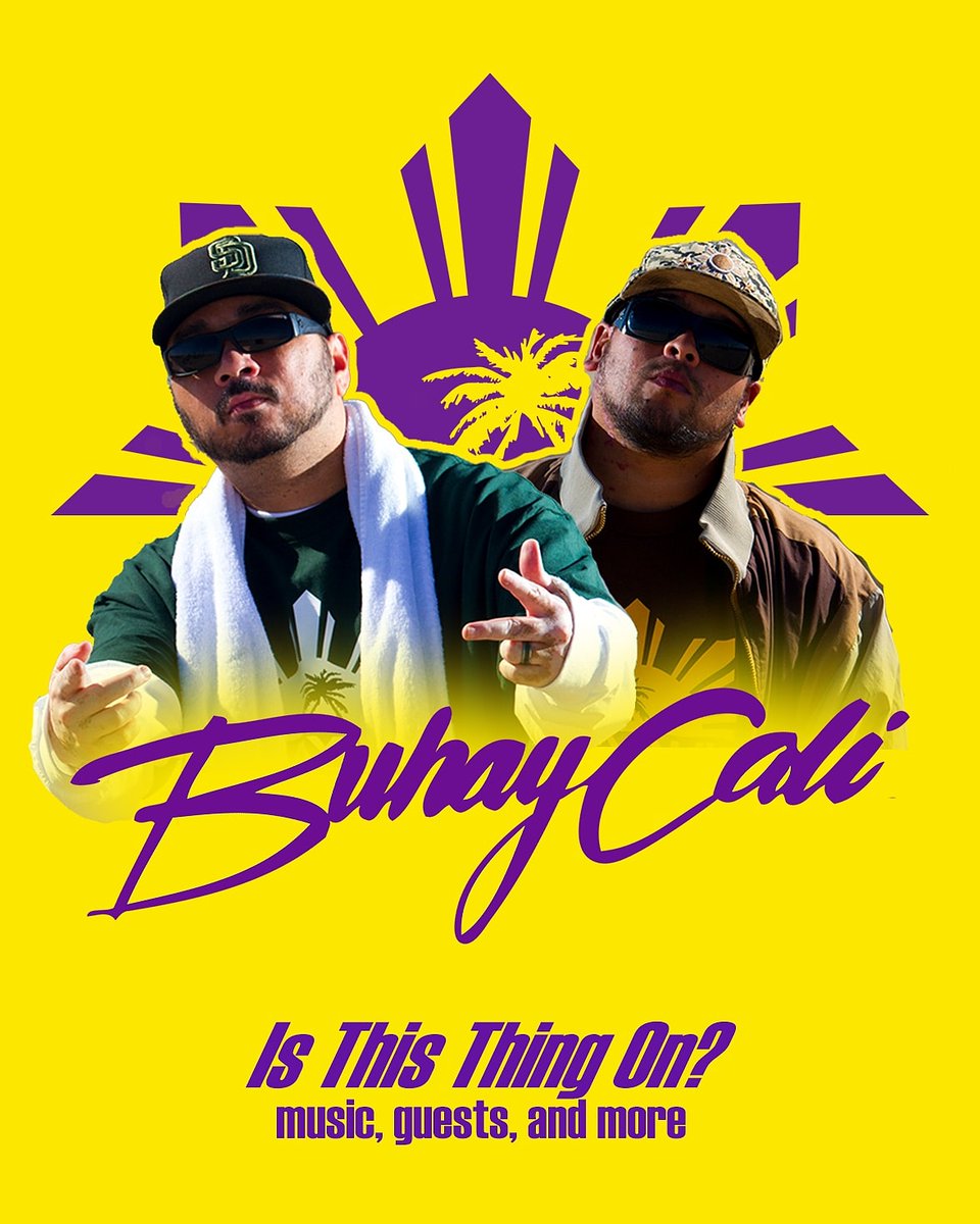 BuhayCali's tweet photo. IS THIS THING ON?
1st episode for 2021! 
Let's talk Hip Hop! 
Wednesday 7pm pst 
Thursday 11am ph
LIVE ON KUMU via the Sabotawj page

@northamericakumu @kumuph 

#Kumu #Stream #Live #HipHop #Music #BuhayCali #IsThisThingOn #Show #Rap #Emcees #Producer #DJ #Beats https://t.co/CVtGtJ3mf6