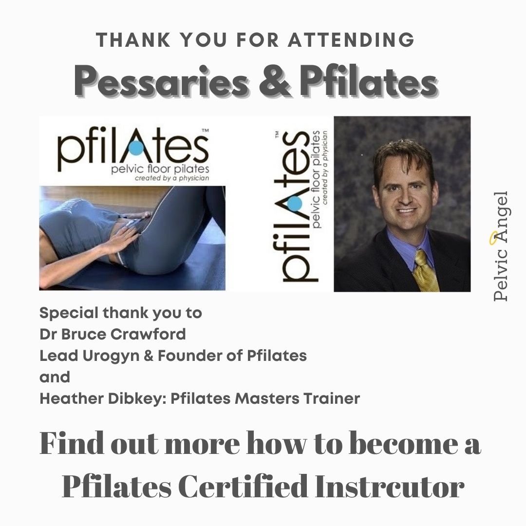 PelvicAngel's tweet image. #ThankU everyone who attended the #pessaries and #Pfilates seminar. Hope you found it helpful. #pelvicfloor #women #physiotherapy #incontinence #postpartum