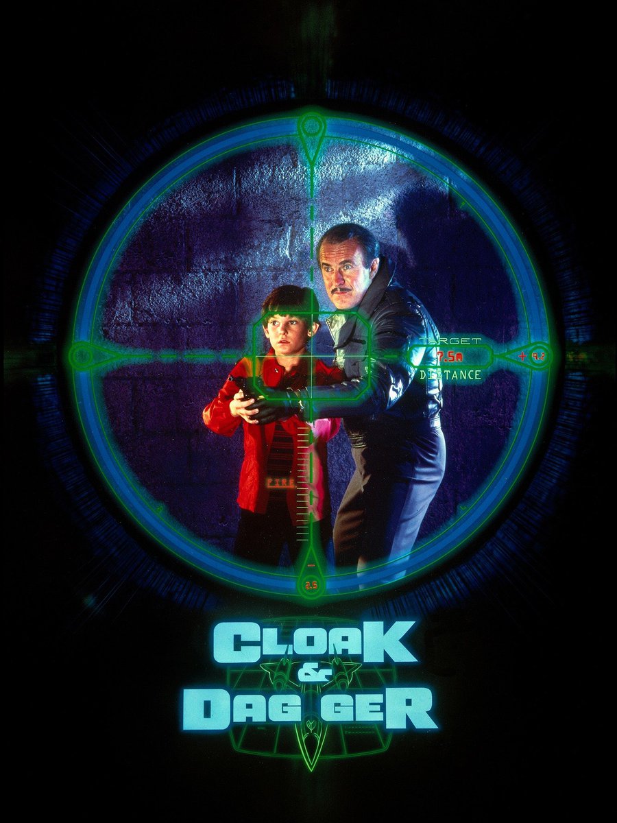 juanmadpelicula's tweet photo. Primera recomendación para hoy es el filme de aventuras #cloackanddagger con #henrythomas y #dabneycoleman Disponible en Peacock https://t.co/stnAEMNwmp