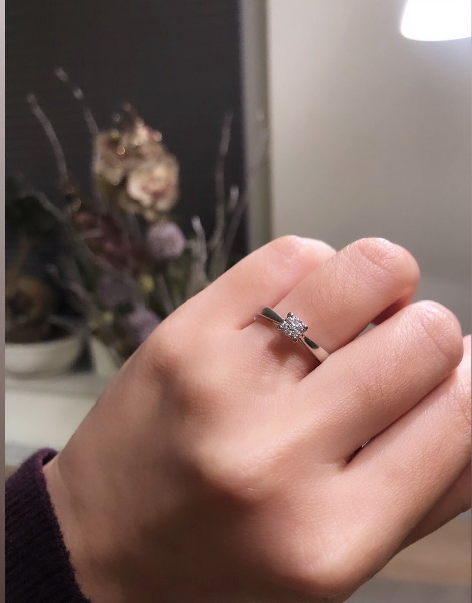 ghickabernabe's tweet photo. When he asked me if I want diamonds, of course I said ‘YES!’ Well, who wouldn’t? 😂 💍 https://t.co/IuX1xXgKtR