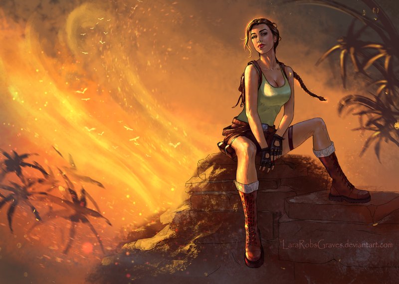 Lara Croft. tweet media