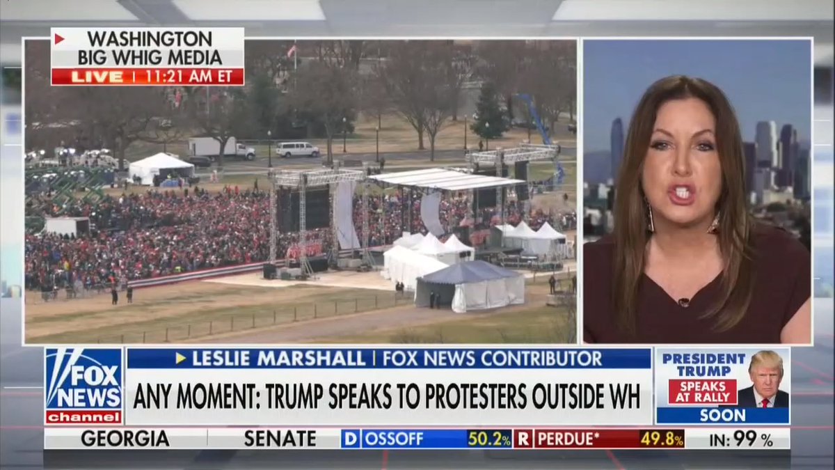 Here's a shot of the crowd just ahead of Trump's speech to the rally