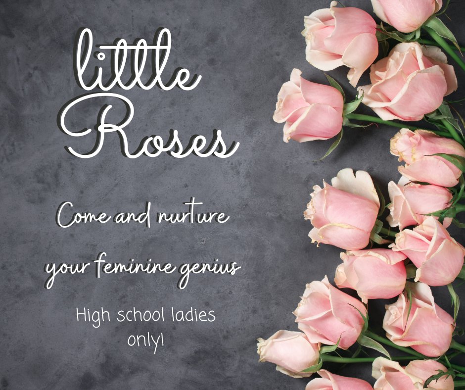 stblifeteen's tweet photo. All high school ladies are invited to our girls night, Little Roses, this Thursday from 7 to 8:30pm. It will be held in the Annex at St. Basil the Great Church in Brecksville. https://t.co/sReIITYEgw