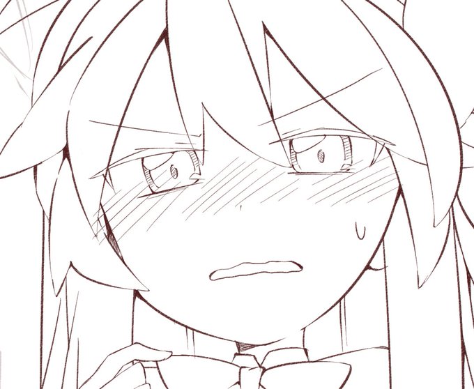 新しい絵でもリリーブラックを照れさせたい 