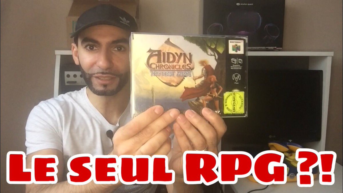 KFouinyman's tweet photo. Hello. Nouvelle vidéo sur ma chaîne YouTube 
Le lien :
https://t.co/dLk0WwiISu

#rpg #roleplay #roleplaying #roleplayinggame #n64 #nintendo64 #nintendo #aidyn #aidynchronicles #retrogaming #collection #retrogamer #retrogamers #vintage #oldies https://t.co/nTfluO67mz