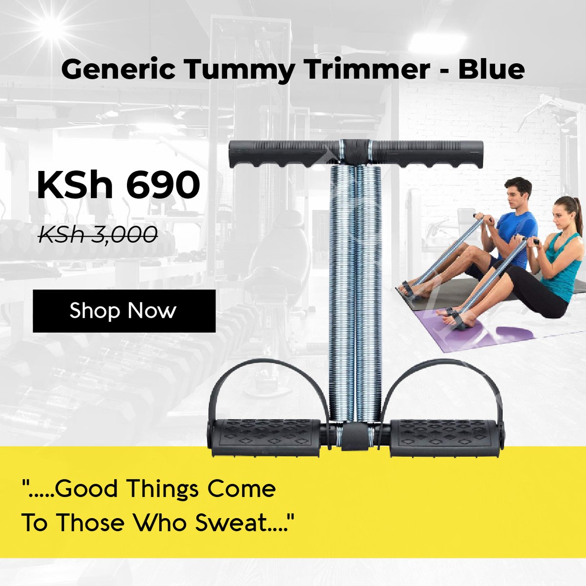 jambo_shoppe's tweet photo. 💪🏿Get in shape without leaving the house. 😍We have the latest collection of Home gym equipment all at unbeatable prices.
#fitness #wednesdaythought #homegymequipment #skippingrope #exerciseball #weighingscale #absroller #tummytrimmer #jamboshoppe #NewYearDeals https://t.co/TIOW91McrW