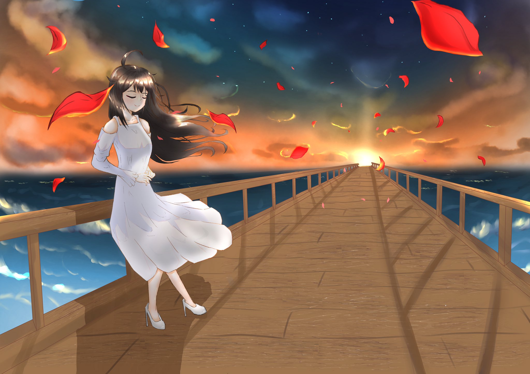 まつもとゆう 久々投稿 背景は使いまわしです イラスト オリキャラ オリジナル 絵 Illustration 風景 イラスト好きな人と繋がりたい Art 女の子 Pixiv T Co Evifyjcqkc T Co Rj4q4zaxdi Twitter