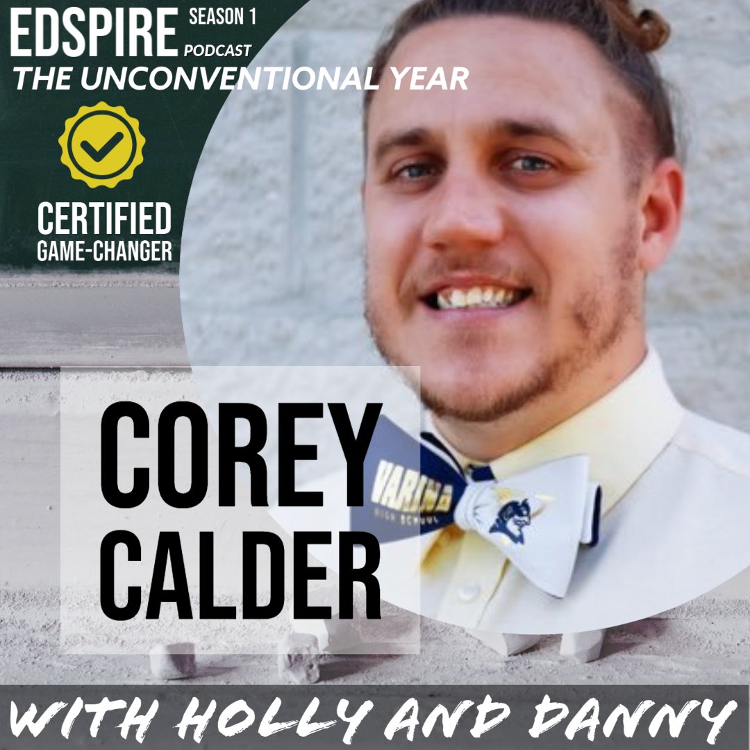 Join us! We have a candid conversation with @CalderVHS  about the unconventional start to the school year...the highs, the lows, the challenges and the wins; we get real. 🎙️💡
anchor.fm/edspire/episod… 
@mrjones_ilc <a href="/HollyGuelig/">Holly Guelig</a> 🔥