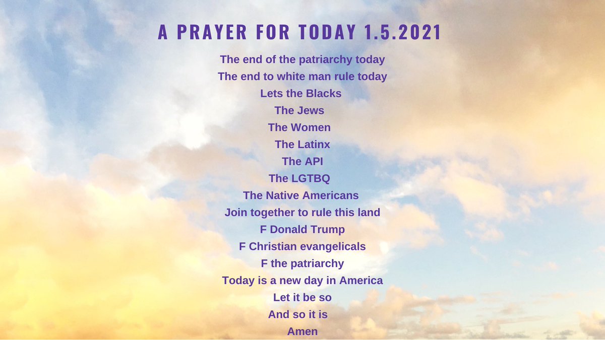 leeannkendall's tweet photo. The end of the patriarchy is nigh. #PrayerAnswered #MorningJoe #ByeMitch #Georgia #ThanksStacy https://t.co/w2SlhkD86m