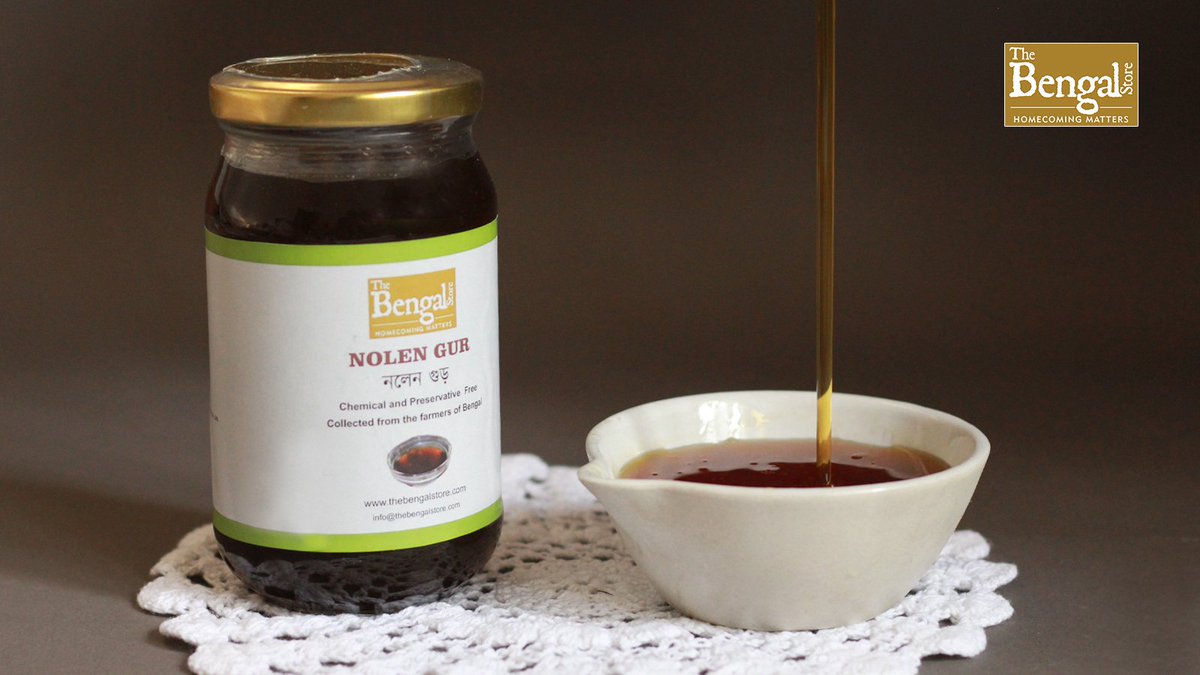 The Bengal Store brings you an all-time favorite winter ingredient, #NolenGur, chemical-free, procured straight from the skilled peasants, adept in the extraction of this sap from the date palm tree. Bring home the goodness of Nolen Gur today!

thebengalstore.com/food/jhola-nol…