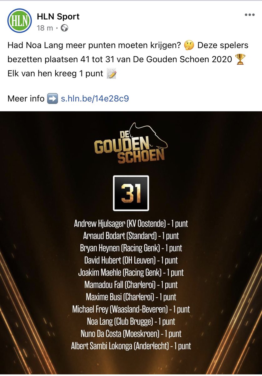 BrusselsKet's tweet photo. Dat is hun grootste bekommernis? Een hollander die hier pas is. Geleend dan nog. En die had misschien meer punten moeten krijgen?😂 
Er zijn andere Belgische spelers, belofte/toekomstige rode duivels die al meer bewezen hebben😂 #goudenschoen @hlnsport #HLN #OneBigJoke #RSCA https://t.co/dLywCOrbU2