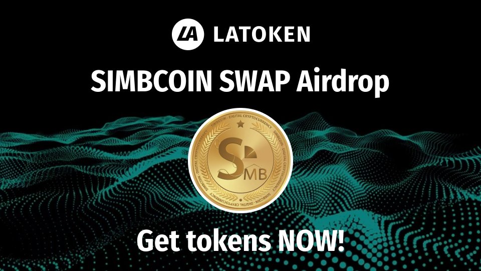 The total giveaway in #LATOKEN SMBSWAP Airdrop is worth $200,000! 🔥

Complete easy tasks and get a share of 200,000 <a href="/SimbCoin/">Simb Coin</a> tokens. 💰💰

👉 go.latoken.com/3o5