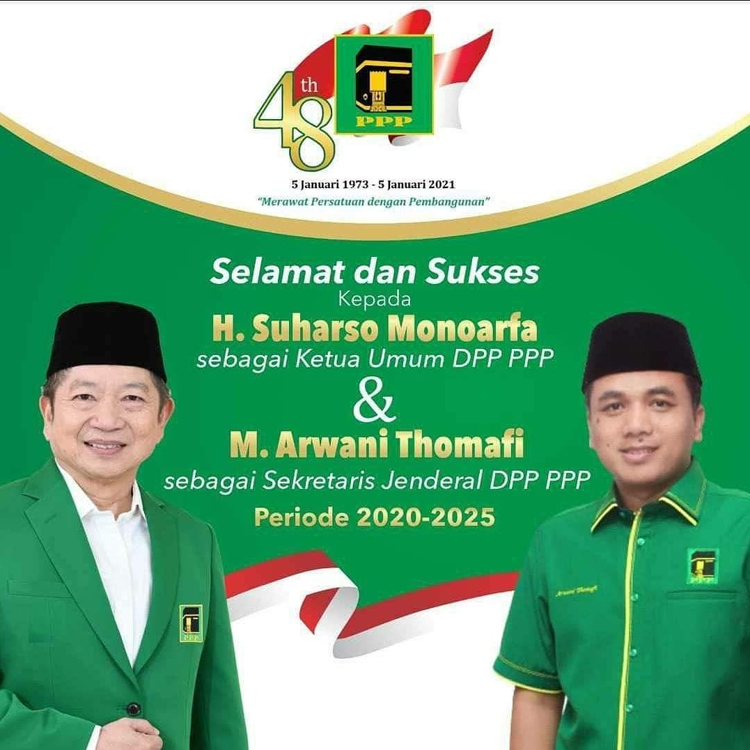 PetigaKuningan's tweet photo. Selamat kepada
H. M. Arwani Thomafi (Gus Aang)
yang telah terpilih sebagai
Sekretaris Jenderal DPP PPP
masa bakti 2020-2025.
#PPP #PPPKuningan #ArwaniThomafi #GusAang #SekjendPPP https://t.co/PmFmCGsscj