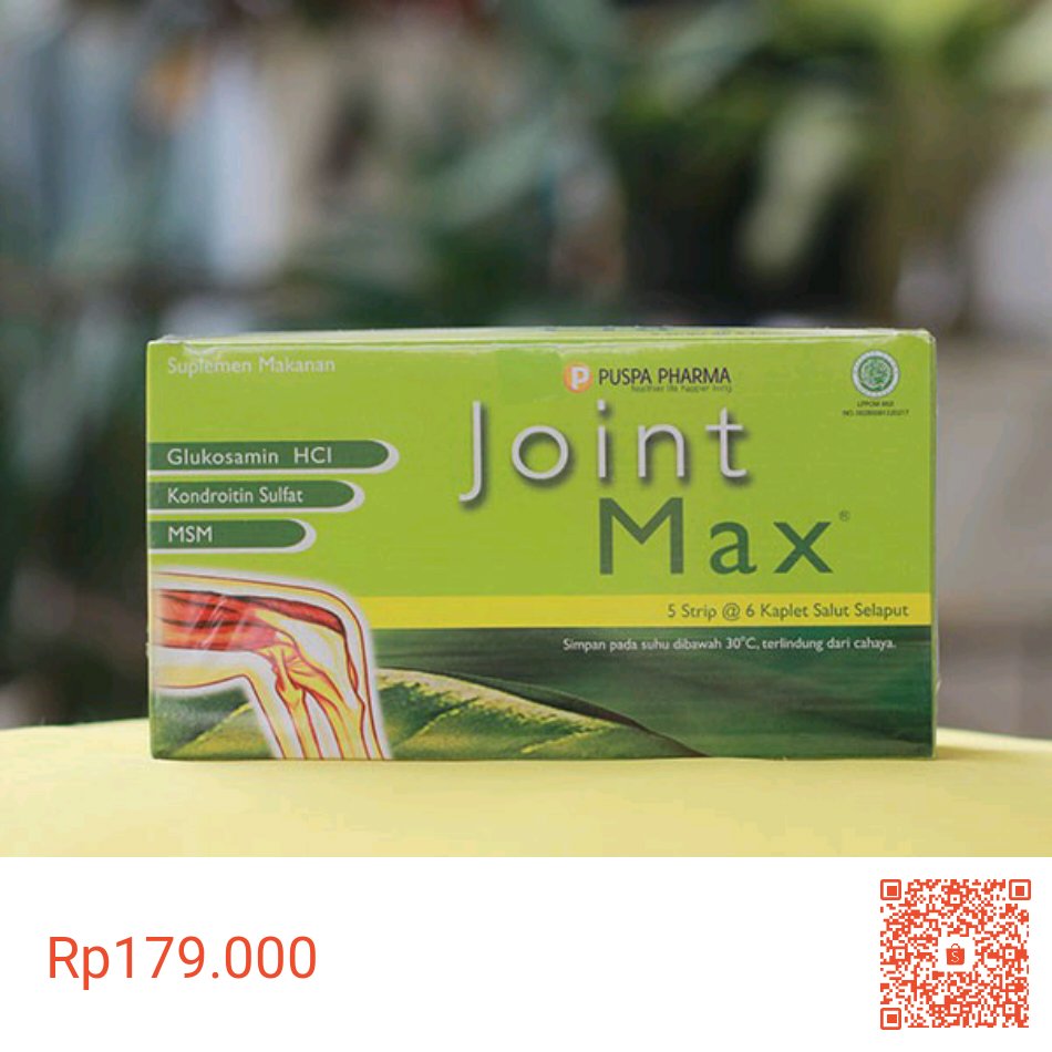 rajaburungindo1's tweet photo. Saya menjual TERLARIS JOINT MAX Suplemen Kesehatan Sendi seharga Rp179.000. Dapatkan produk ini hanya di Shopee! https://t.co/jLXxf6R1x4 #jointmax #kesehatan #suplemen #suplemensendi #sendi #FadliZonDoyanBokep https://t.co/C8TLZds1TY