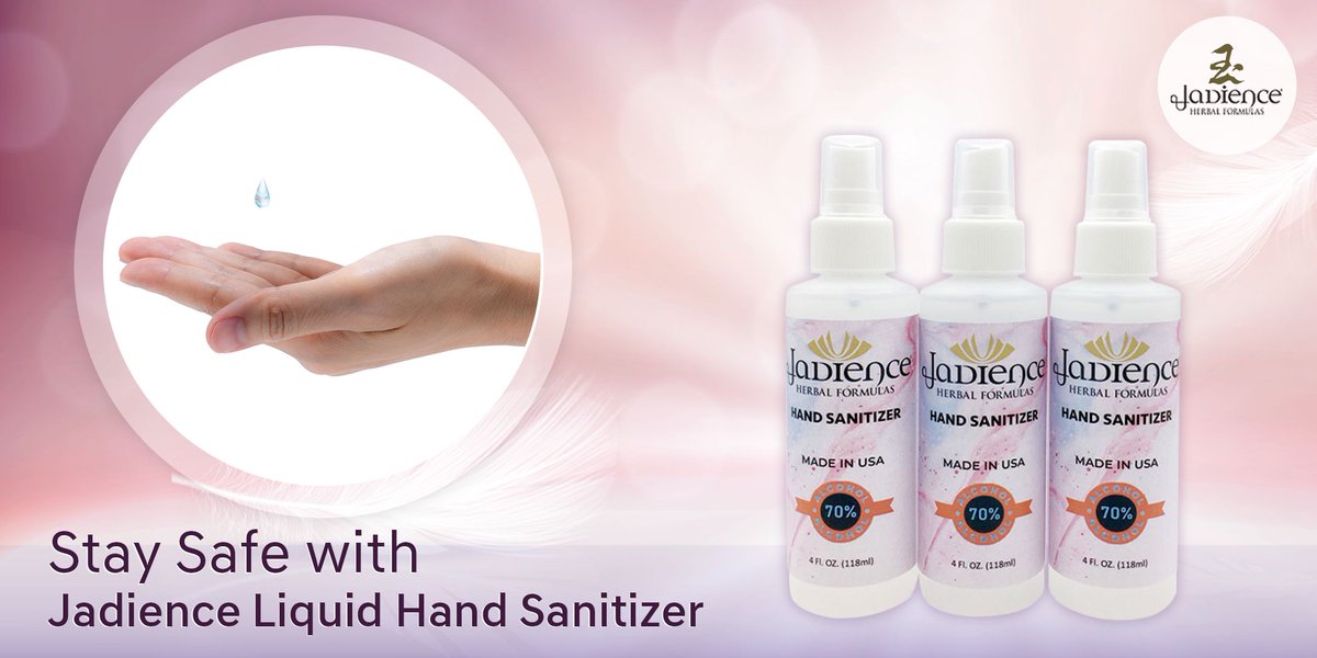 Jadience's tweet photo. Antiseptic hand sanitizer: Softens, hydrates, and nourishes the skin's protective barrier! Can be also used as a spray, on door handles, shopping carts surfaces, & other objects you may touch. Order here: https://t.co/R3LLESDvoG
#jadienceherbalformulas #jadience #jadienceherbal https://t.co/yDlPnOOErq