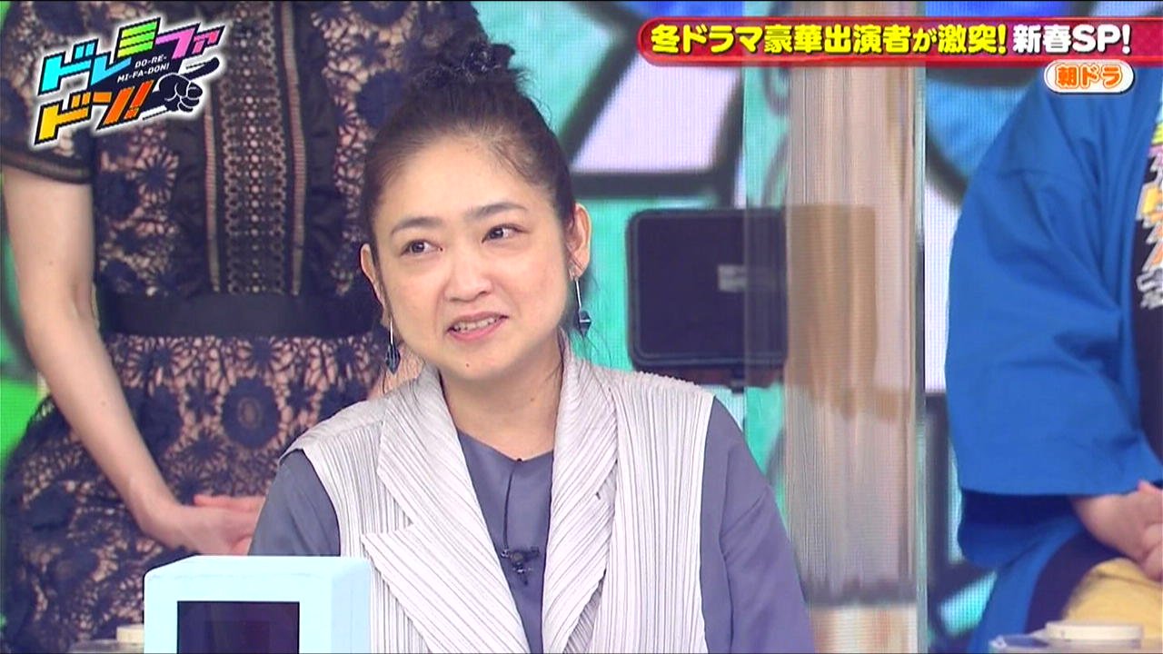 城丸香織 フジ クイズ ドレミファドン 池脇千鶴 城丸香織 フジ クイズ ドレミファドン 池脇千鶴