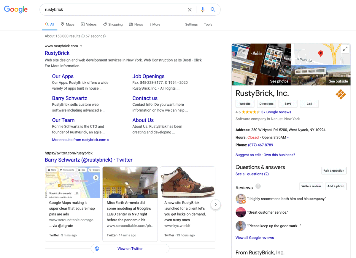 Google confirms that Google My Business listings are not required or needed to rank well in Google web search seroundtable.com/google-my-busi…