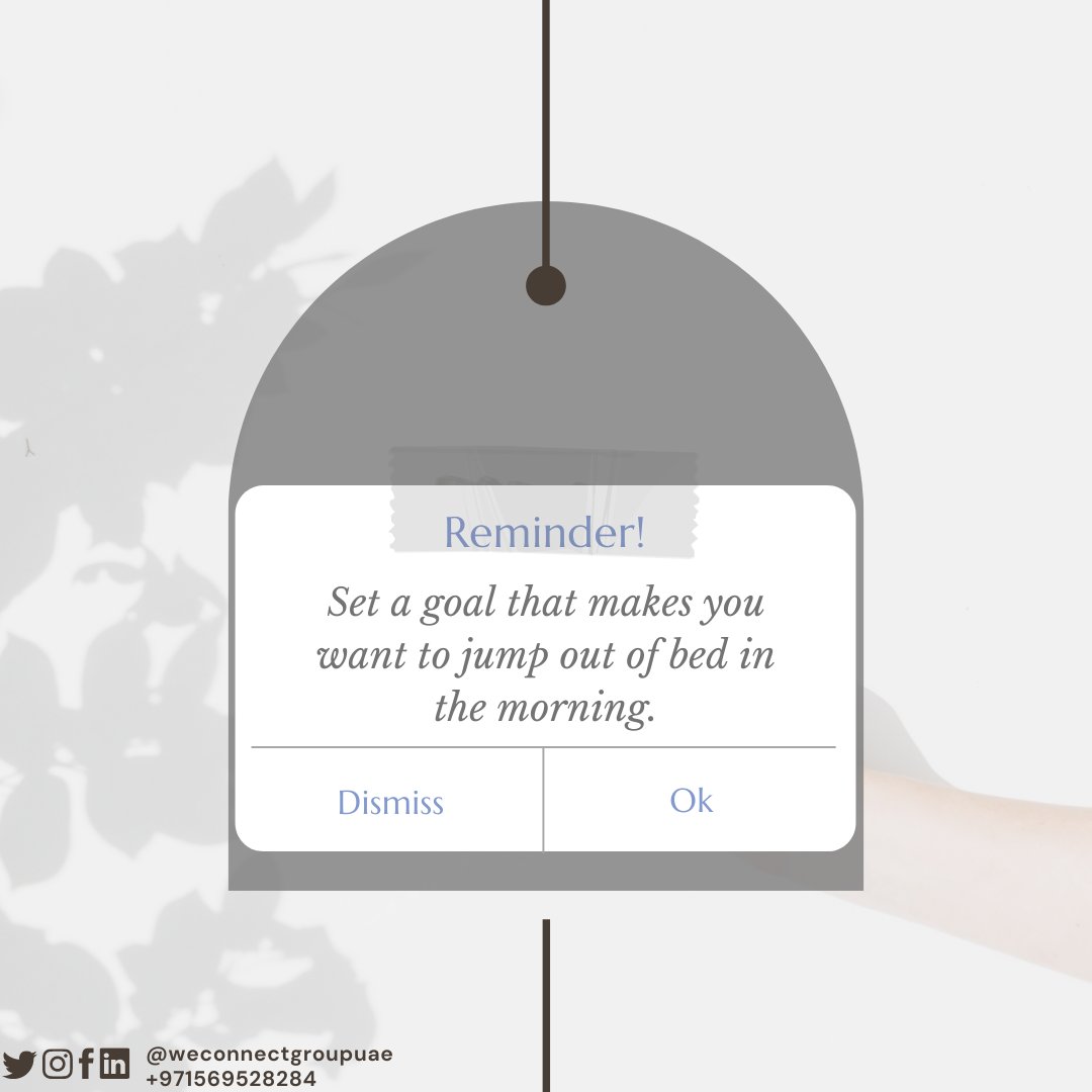 WeConnectGroup's tweet photo. What's making you jump out of your bed in the morning? 💪🤗
-
Remember: If you have a problem related to: LEGAL, COMMERCIAL (VAT issues-New loans &amp; Settlements-Debt recovery - Commercial Agreements TRAVEL &amp; TOURISMREAL ESTATE, GEN TRADING, COMMERCIAL &amp; INVESTMENT BROKERS

DM us👇 https://t.co/HBbbziQ4CR