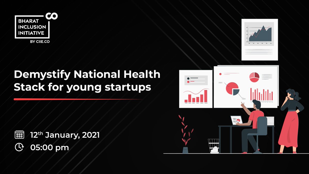BharatInclusion's tweet image. 🆕 #Webinar

National Health Stack was published in 2018 by @NITIAayog with the core idea of the Stack to catalyze disruptive solutions in Health, Speed and Scale.

Join us as we demystify #National #HealthStack for young #startups.

RSVP 👉🏾go.ciie.co/3hN8kk5