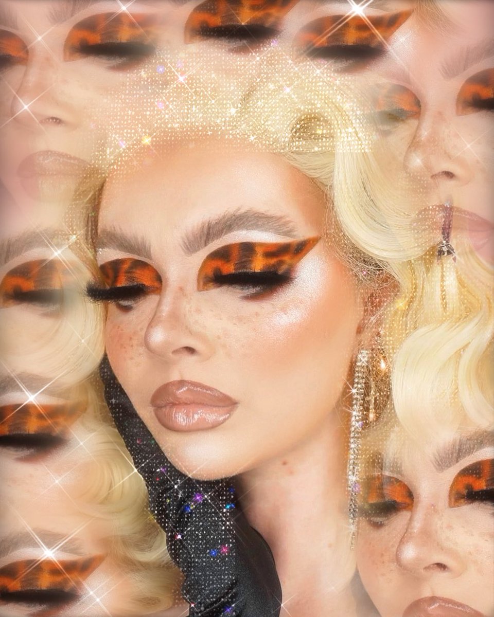 kerrypatriciaa's tweet photo. Leopard print eyes🐆 
inspired by @/hiiamgorilla on IG https://t.co/n5NQgG2zXK