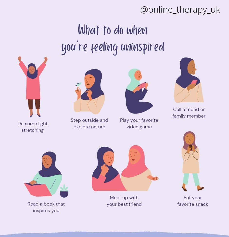 OTUK_Updates's tweet photo. Lockdown can make all of us feel unmotivated and uninspired 😐 these are some of the things you can do when you need a little boost 💪😎💗 #mentalhealth #mentalhealthawareness #mentalhealthmatters #selflove #selfcare  #me #lockdown https://t.co/yIB0dCUOls