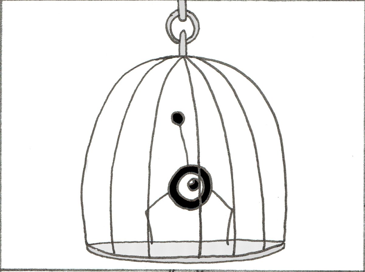 今北照護 邪魔するものは何もない 飛べ Puryupon プリュポンno 275 鳥籠 Cage プリュポン 4コマ漫画 4コマ オリジナル Comics 創作 漫画 漫画が読めるハッシュタグ 漫画バンク かごの中のプリュポン T Co P7jpzelbqq