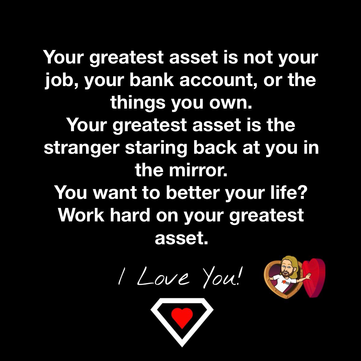 LoveFirstWorld's tweet photo. Work hard on your greatest asset.❤️🤟🏻
-
Love. It works. Guaranteed.❤️🤟🏻
-
#2021 #newyear #newyou #freedom #beautiful #understand #dailygrowth #takeresponsibility #loveyourself #justletitgo #selfmastery #mentalhealth #love #kindness #lovelife #selfawareness #lovefirstworld #❤️#🤟🏻 https://t.co/EEPwquEQZq