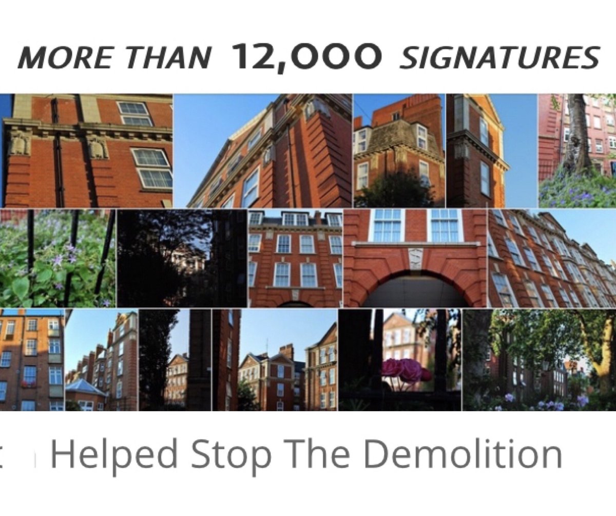 #socialhousing #saveoursutton
6 years ago more than 12,000 signatures helped stop the physical demolition of the historic Sutton Estate. 
On Tuesday 12th Jan 2021 RBKC’s Major Planning Development Committee will decide on Clarion / Savills planning application PP/20/05566