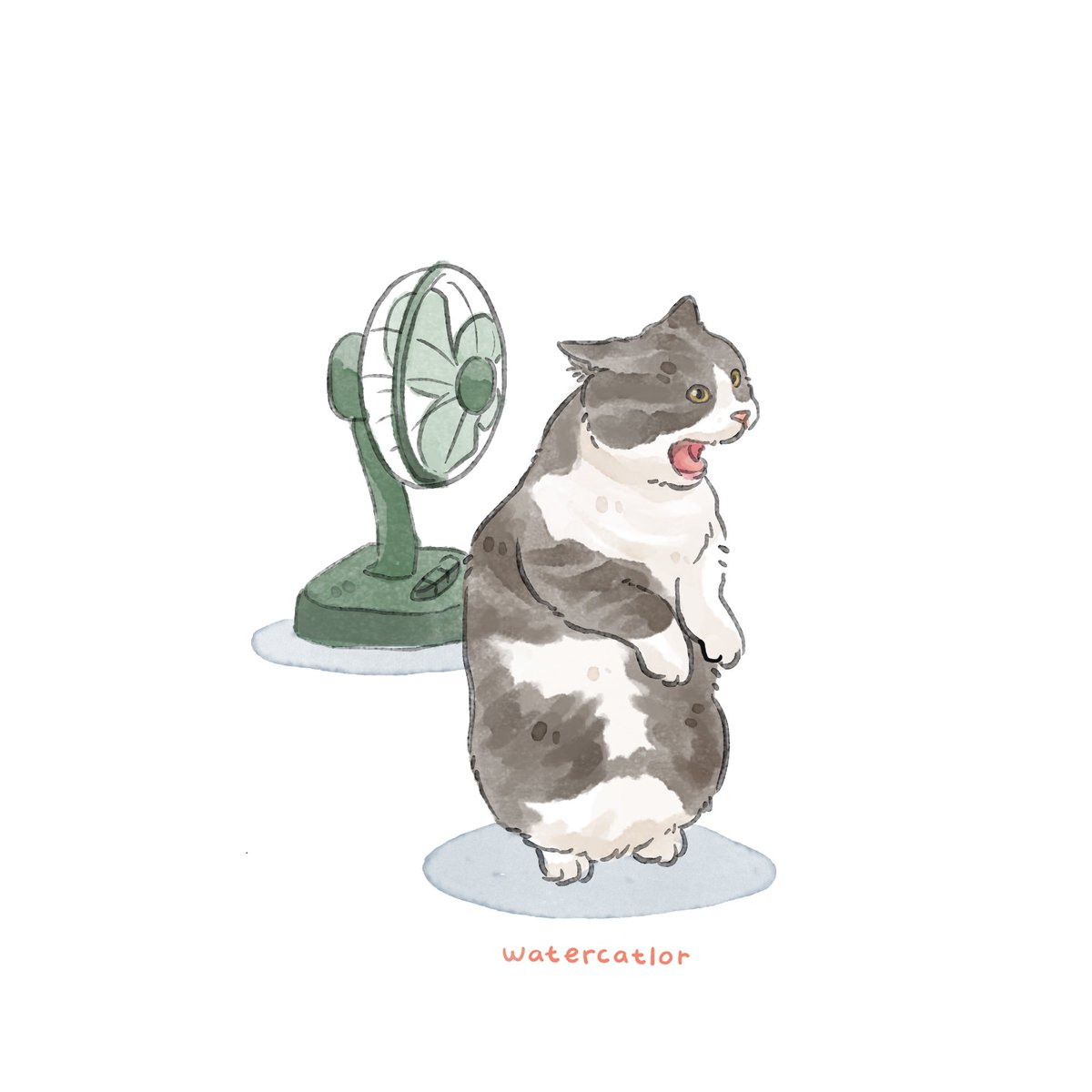 Watercatlor tweet media