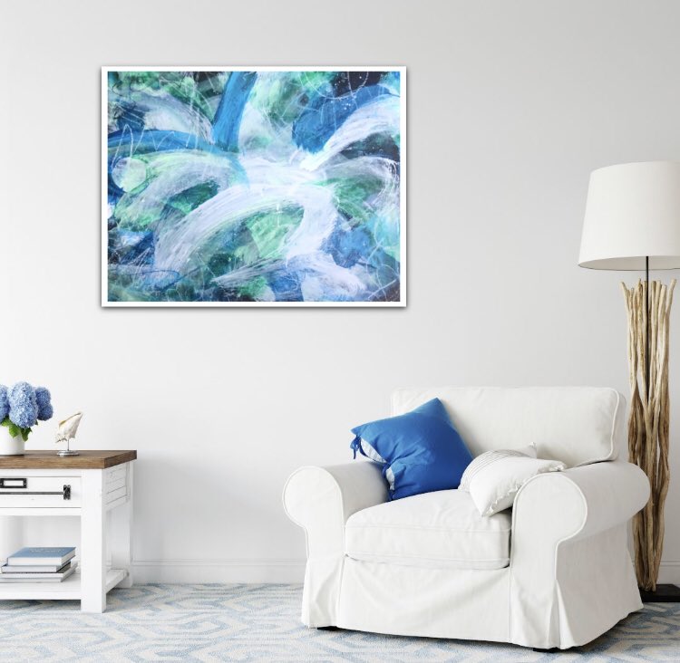 KateMLArtwork's tweet photo. ‘Refreshed’ mixed media on canvas. #abstractexpressionism #abstractart #abstractwinter #abstractpainting #femaleartist https://t.co/kay0Ahtv2d