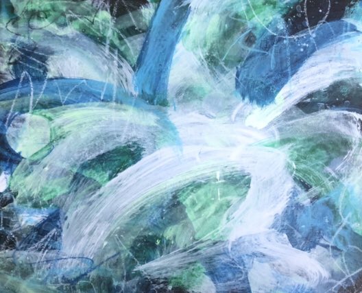 KateMLArtwork's tweet photo. ‘Refreshed’ mixed media on canvas. #abstractexpressionism #abstractart #abstractwinter #abstractpainting #femaleartist https://t.co/kay0Ahtv2d