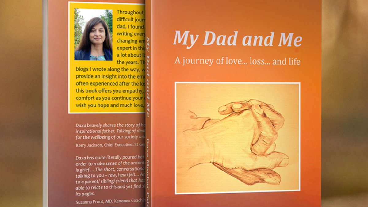 MyDadandMeBook's tweet photo. "We're not comfortable talking about death, dying and grief but by writing these blogs it's helped me understand how I'm feeling and find the answers I needed. And these things have really resonated with others. I hope the book gives people hope." https://t.co/ESycX3vsD4 https://t.co/2qS4azu5Rn