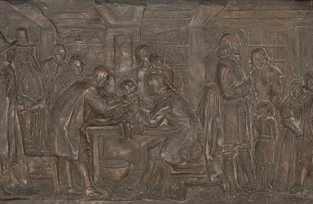 In America in 1706, a Black enslaved man who had been given the name Onesimus shared his experience of inoculation as a child in Africa with his owner, the preacher Cotton Mather. Mather was reluctant to believe Onesimus, until 1714 when he read Timoni's publication...  5/12