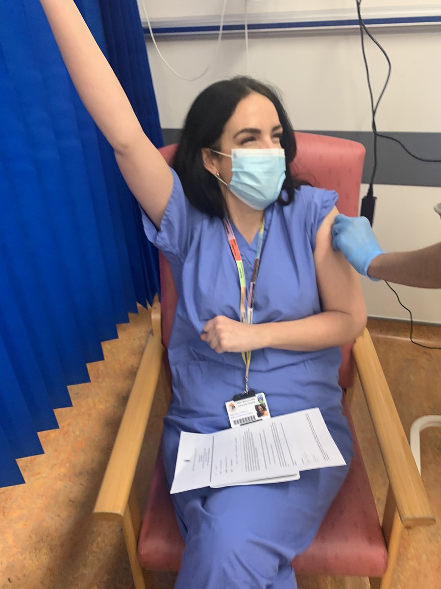 Pretty excited to get the shot! Thanks <a href="/MaterDublin/">Mater Hospital</a>