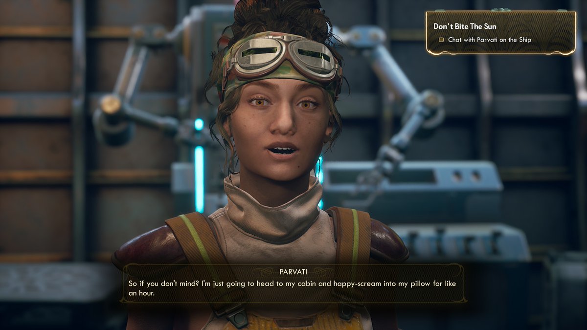 HolywasPlaying's tweet photo. #TheOuterWorlds : Parvati is my spirit anim... PNJ?🤷‍♀️😁 https://t.co/tJbmYSssZV