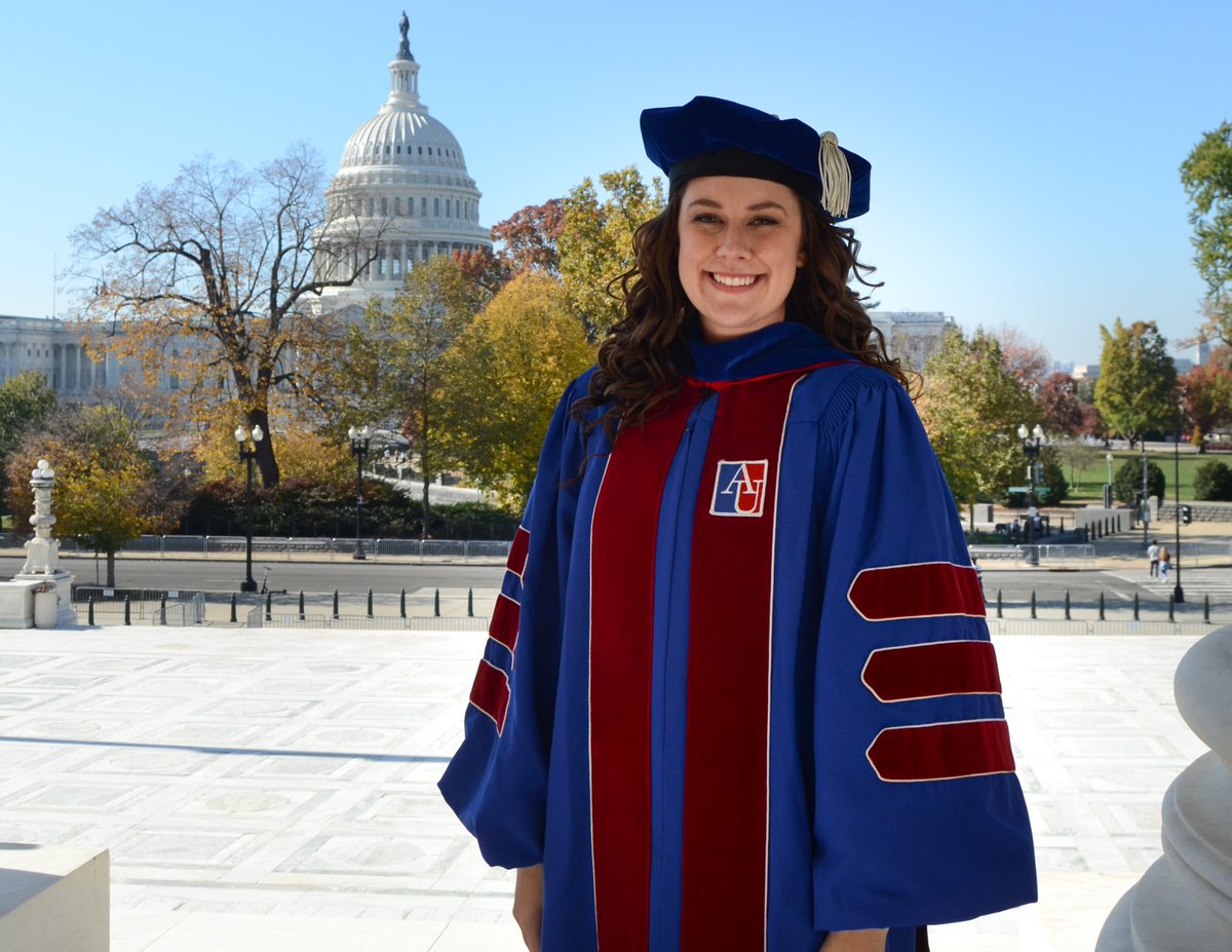 smulawdeason's tweet photo. What’s @SMULawDeason staff been up to in 2020? 

In May @VMSmiegocki defended her dissertation at @AmericanU, completing her doctorate in Justice, Law &amp; Criminology.
#YearInReview https://t.co/HporQ7rETR