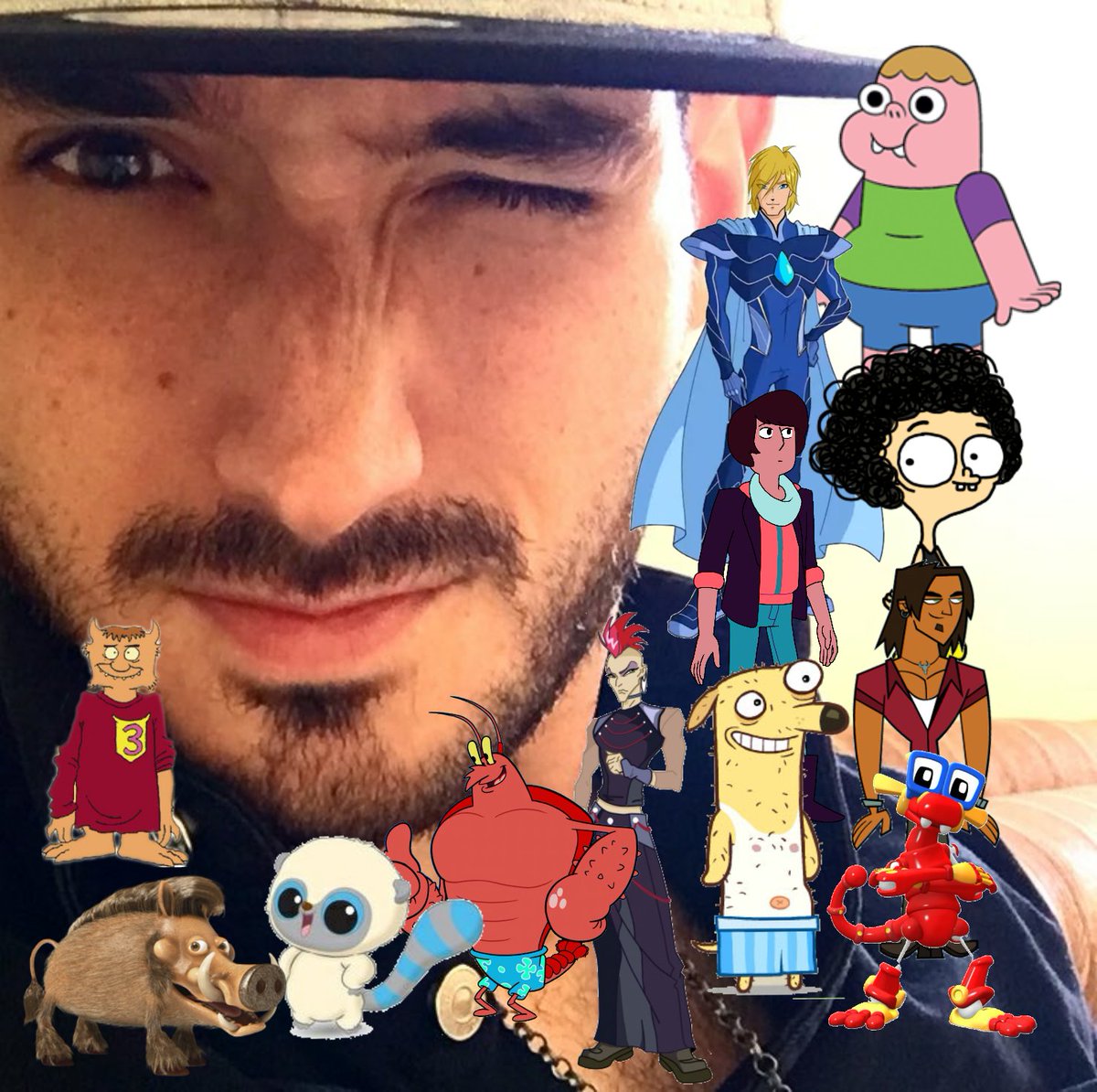 Kevin23311488's tweet photo. Feliz Cumpleaños @JesusHDoblaje hice esta imagen para ti con todos tus personajes más conocidos Dios te bendiga y que todos tus deseos se hagan realidad, Felicidades.
#Clarence #WinxClub #StevenUniverse #ElHermanoDeJorel #DramaTotal #Mecanimales #BobEsponja #AnimalesEnCalzones https://t.co/atKIHxjoZ3