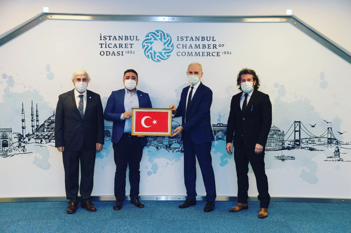 isremder's tweet photo. İstanbul Ticaret Odası Başkanı Sn. @SekibAvdagic beyefendiyi ziyaret ettik. İlgisine ve destek sözü için şükranlarımızı sunarız. @OrAlbayrak beyefendiye ayrıca teşekkür ederiz. @itokurumsal @ozelderfed https://t.co/Bl8c7eCl8q