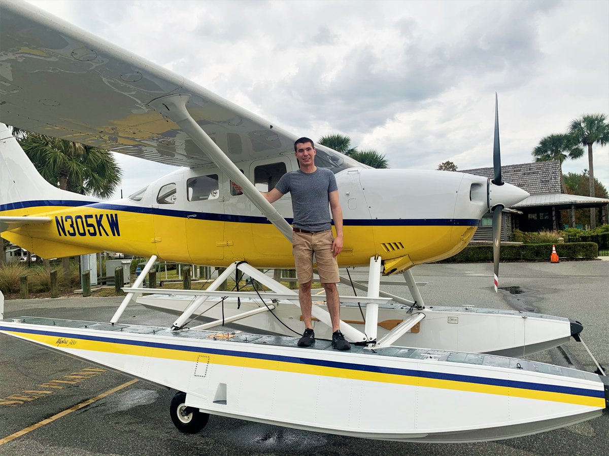 Congratulations to Zach Siefker from Columbus Mississippi! He came to us to get his seaplane rating at our flight school! Way to go Zach!!

If you want more information on getting your seaplane rating, checkout our website at ow.ly/PV0b50ATB8y